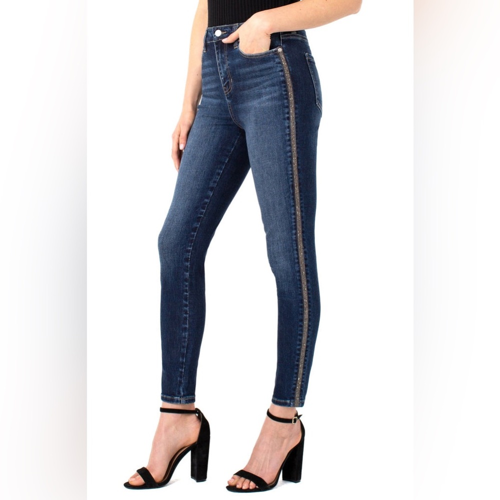 Liverpool Women's Skinny Jeans - Dark Blue